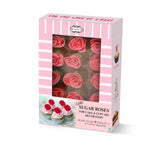 Thumbnail for sugar roses for cake cupcake decoration neon pink 120 gms