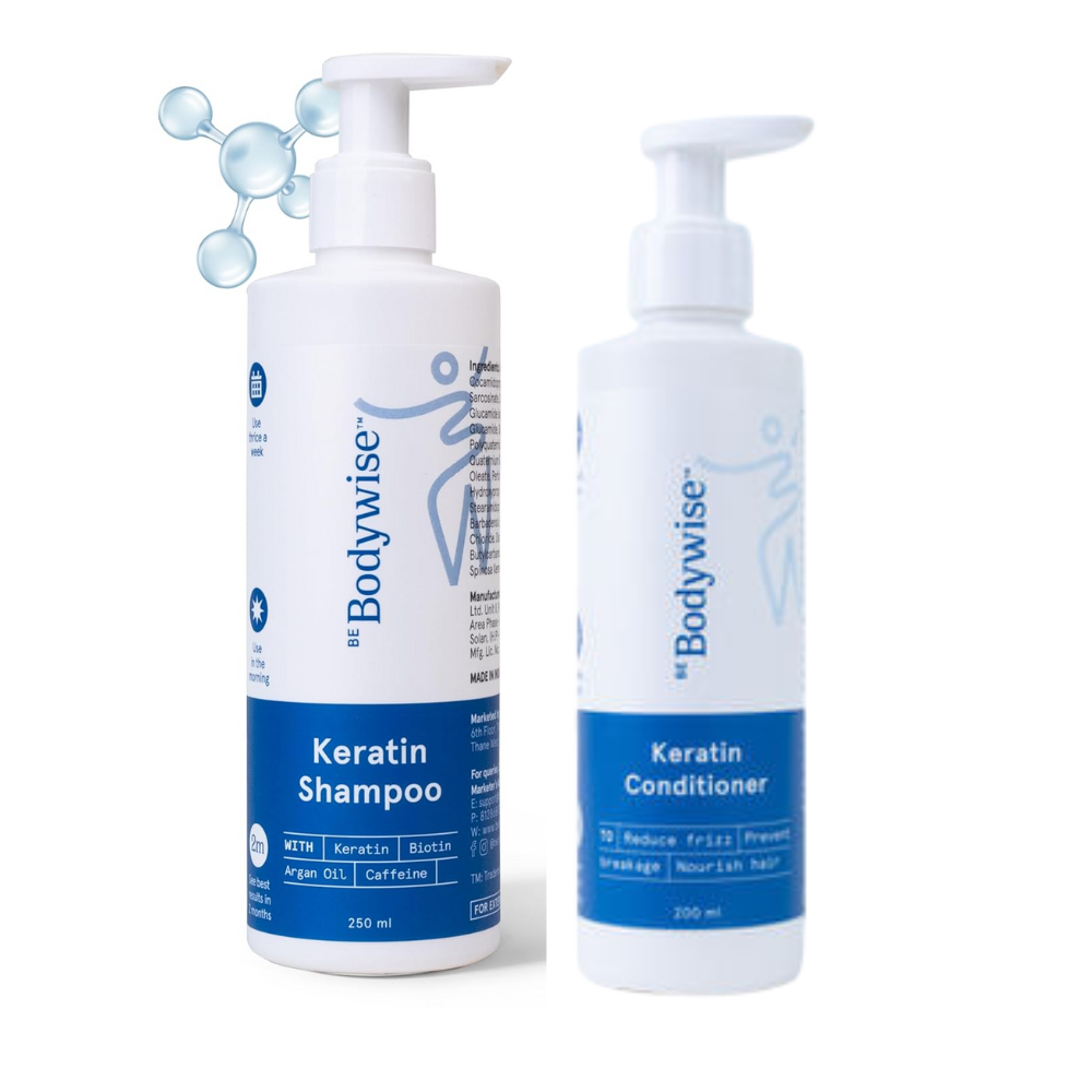 BeBodywise Keratin Shampoo and Conditioner - Distacart