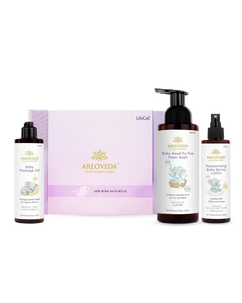 AreoVeda Newborn Bath Ritual - Distacart