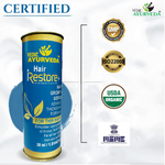 Thumbnail for VedicAyurveda Hair Restore+ Serum Hair Growth Serum - Dista