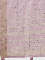 Thumbnail for Astita Organza Light Pink Saree