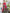 Astita Pochampalli Silk Red Saree