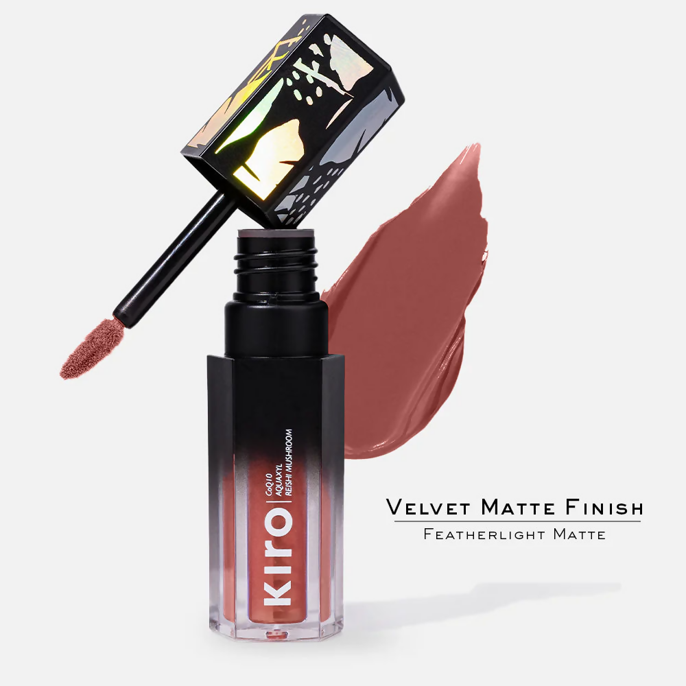 Kiro Velvet Souffle Soft Matte Liquid Lipstick - Warm Caramel 12 - Dista