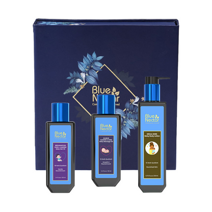 Blue Nectar Full Body Baby Care Gift Set - Distacart
