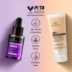 Thumbnail for Botanic Hearth Niacinamide Face Serum with Oat & Niacinamide Face wash - Distacart
