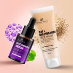 Thumbnail for Botanic Hearth Niacinamide Face Serum with Oat & Niacinamide Face wash - Distacart