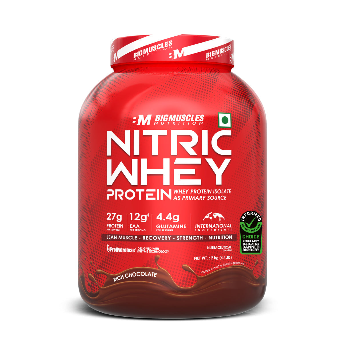 Big Muscles Nutrition Nitric Whey Protein - Distacart