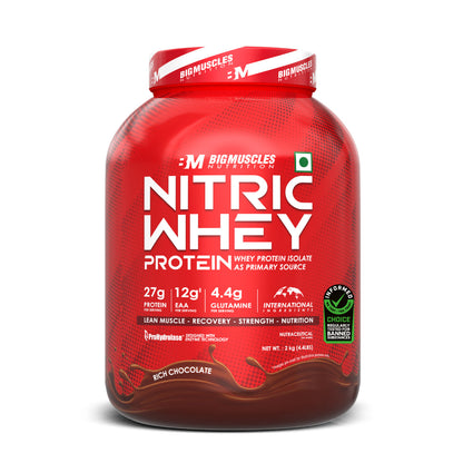 Big Muscles Nutrition Nitric Whey Protein - Distacart