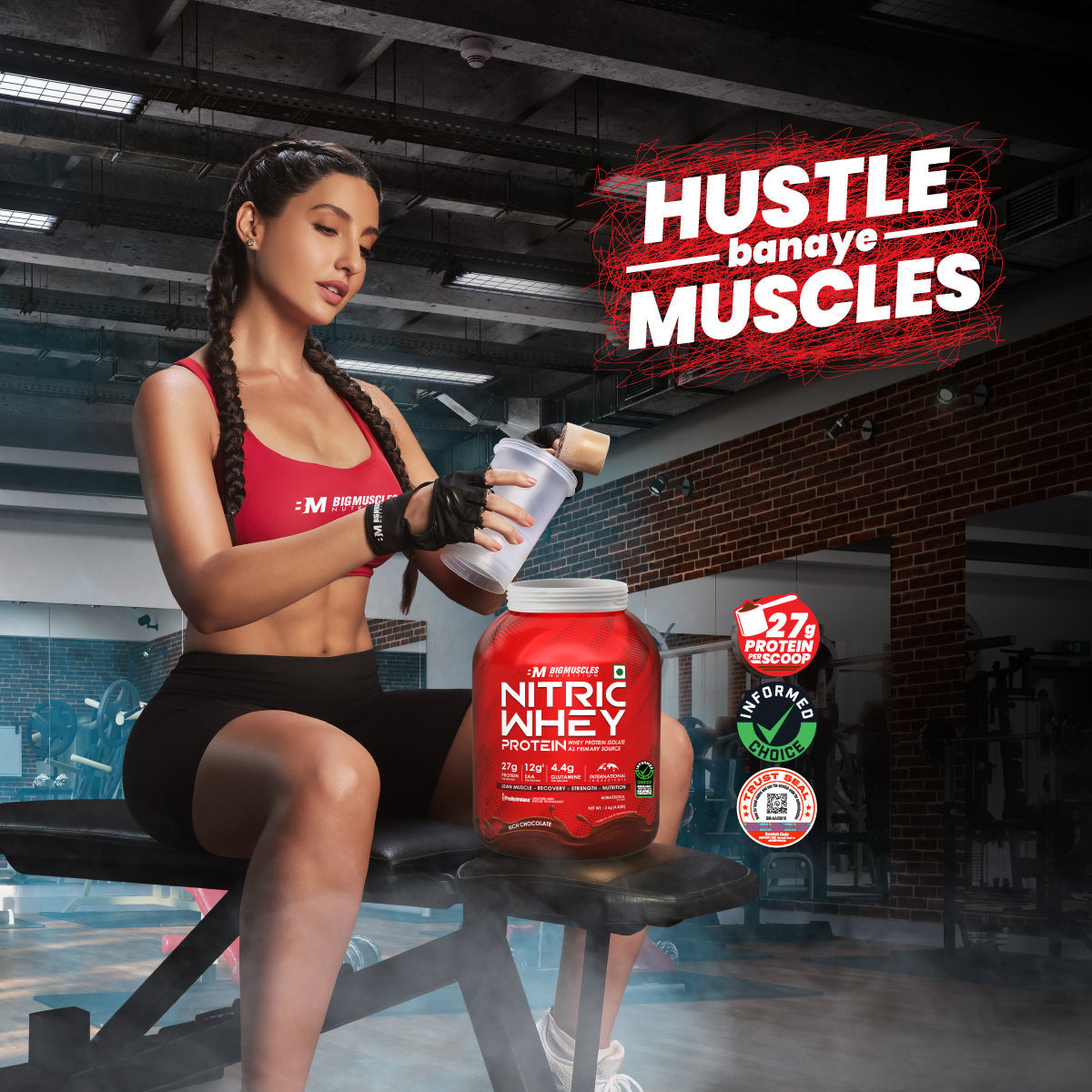 Big Muscles Nutrition Nitric Whey Protein - Distacart