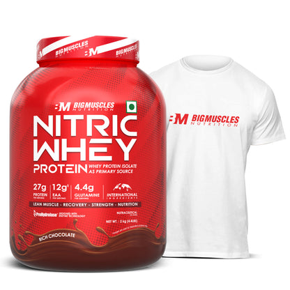 Big Muscles Nutrition Nitric Whey Protein - Distacart