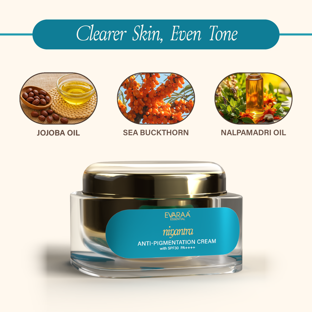 Evaraa Essential Anti Pigmentation Cream - Distacart