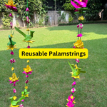 Thumbnail for Shuddh Natural Hand Made Palm Leaf Lotus & Parrot Hanging