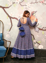Thumbnail for Aastha Fashion Women's Multicolor Cotton Silk Digital Printed Anarkali Dress - Distacart