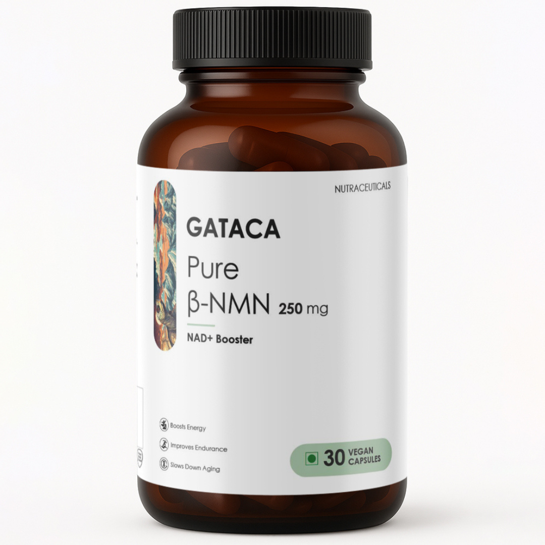 GATACA Pure β-NMN -  250 mg Capsules, Backed by 21 Patents