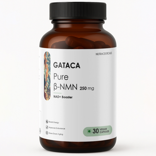 GATACA Pure β-NMN -  250 mg Capsules, Backed by 21 Patents