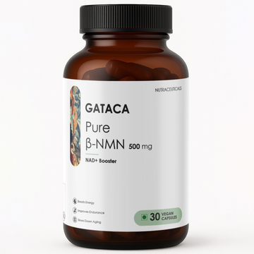 GATACA Pure β-NMN 500 mg Capsules with Nicotinamide Mononucleotide for More Energy, More Endurance, More Life - Distacart
