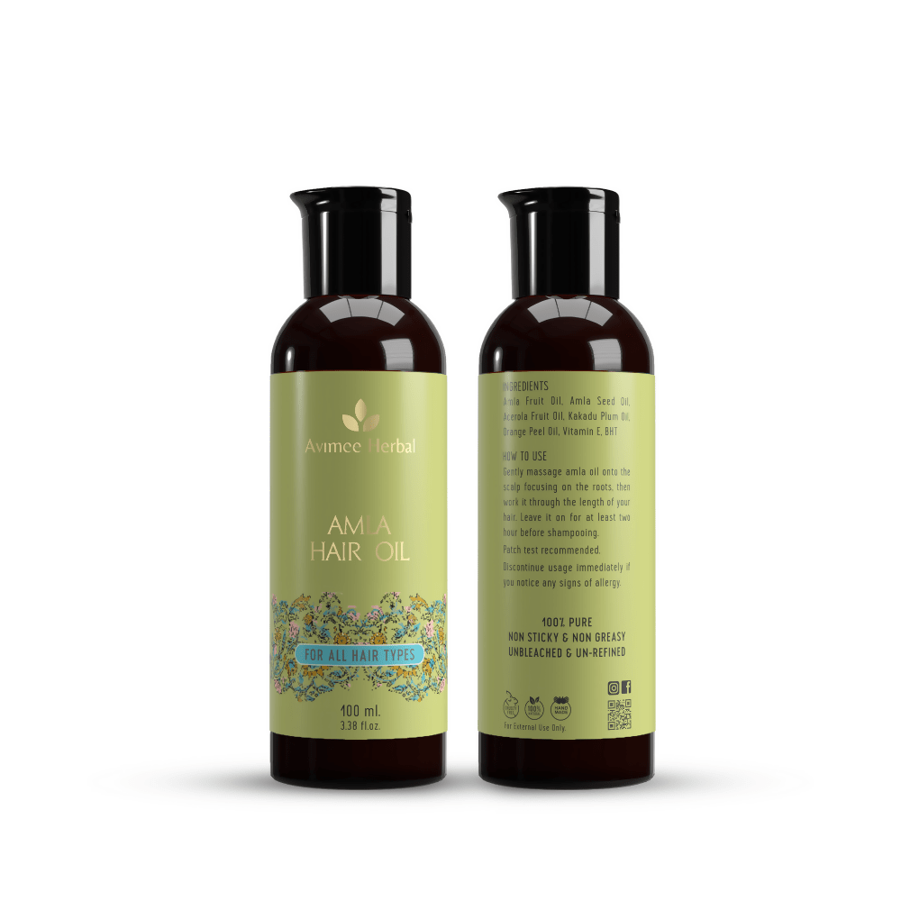 Avimee Herbal Amla Hair Oil - Distacart