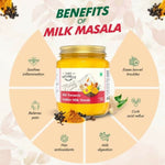 Thumbnail for Farm Naturelle Golden Milk Masala - Turmeric Latte Blend with Spices