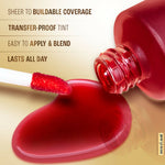Thumbnail for Lakme 9To5 Double Duty Lip & Cheek Water Stain, Transferproof & Long Lasting , Sunset Kiss