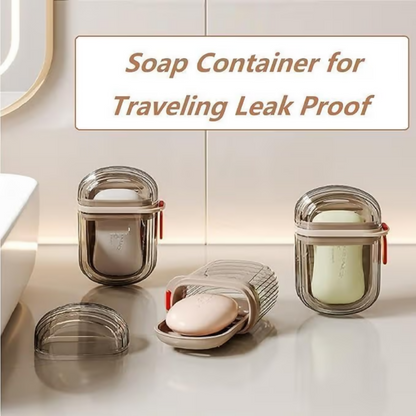 Bronson Professional Transparent Waterproof Portable Soap Dish Box - Dista