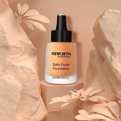 Keya Seth Aromatherapy Professional Satin Finish Foundation - Shade 4 - Distacart