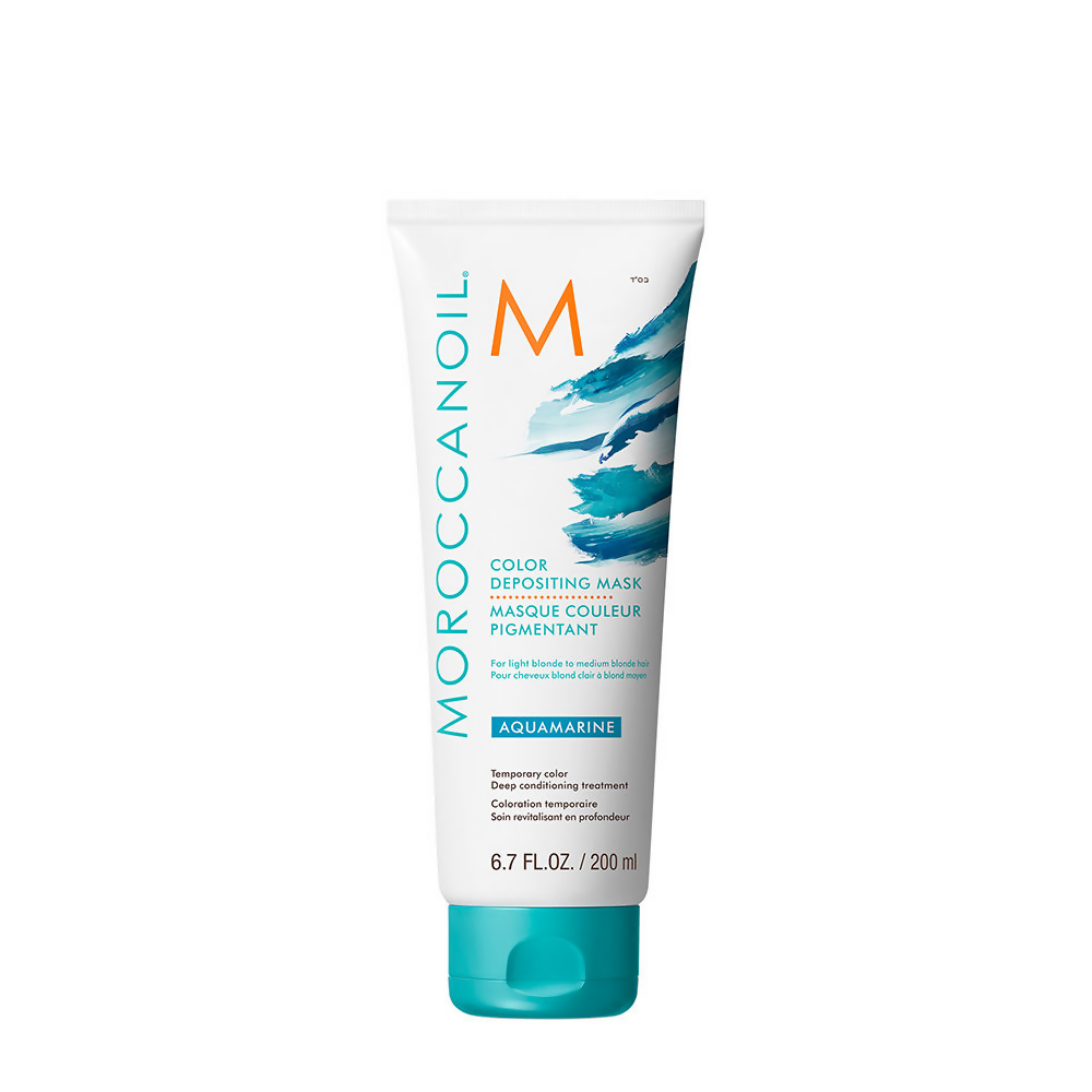 Moroccanoil Color Deposit Mask Auqamarine - Distacart