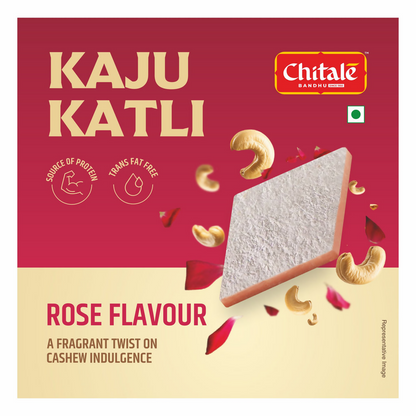 Chitale Bandhu Rose Flavoured Kaju Katli - Distacart