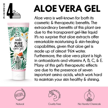 Auli Pure Aloe Vera Gel - Distacart