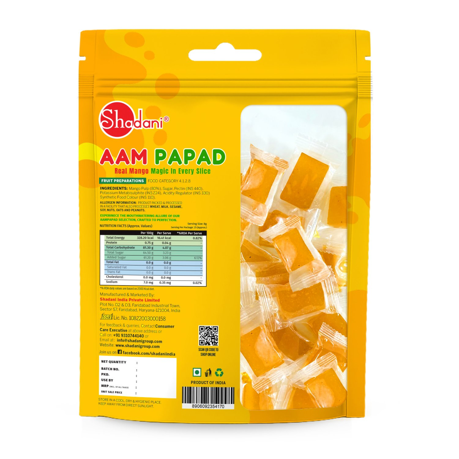 Shadani Aam Papad Pouch