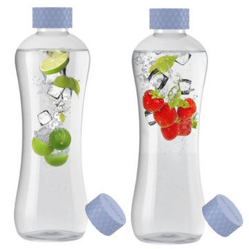 Rioware Glass Water Bottle - Blue - Dista