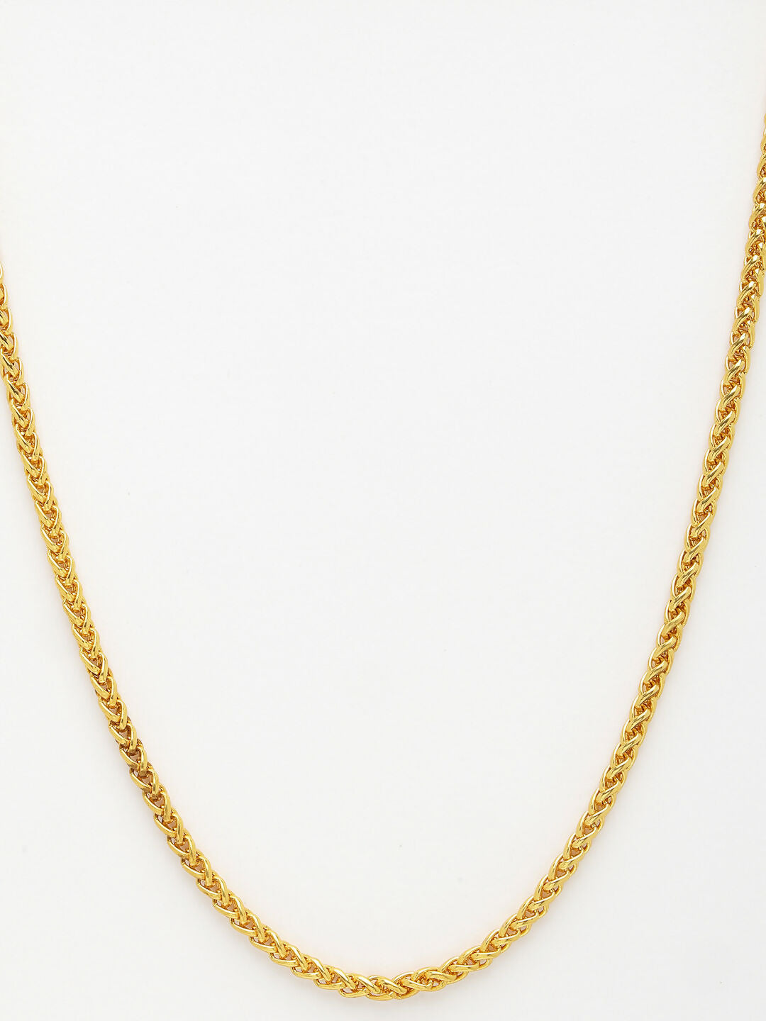 NVR Men's Gold-Plated Stainless Steel Chain - Distacart