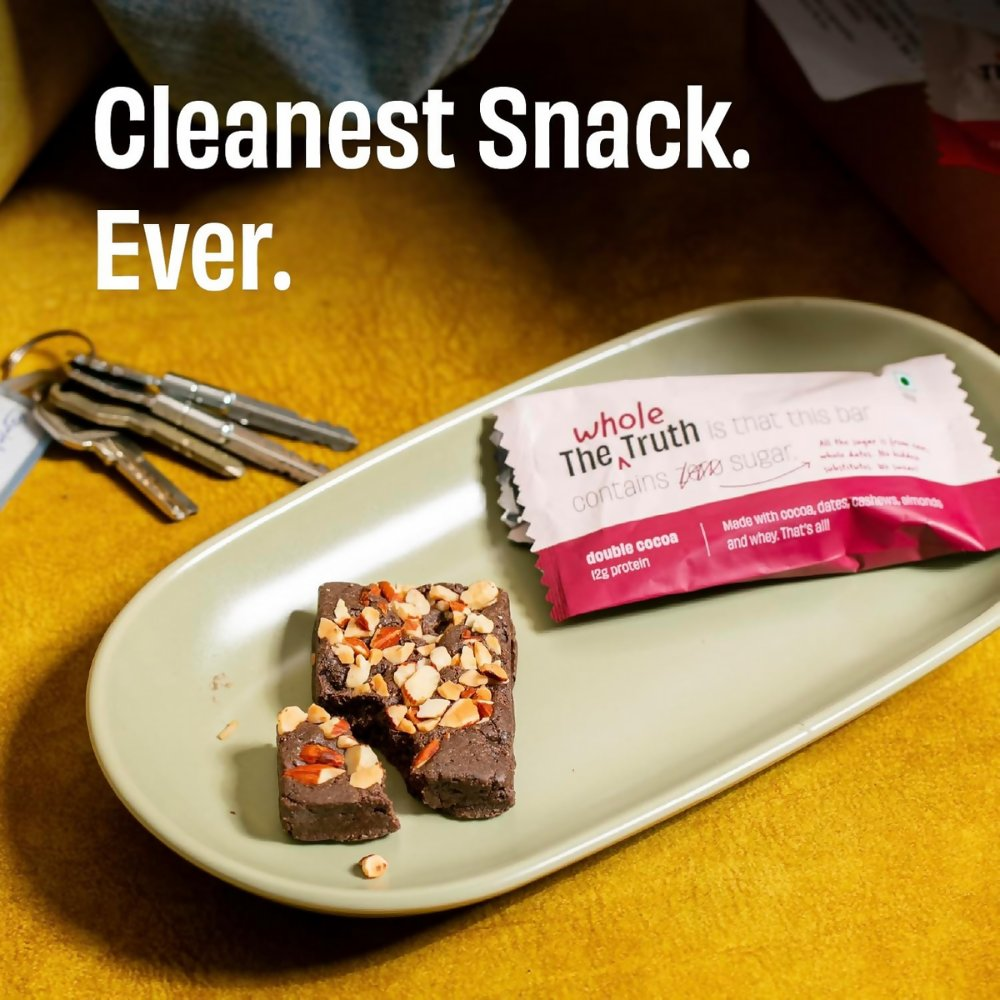 The Whole Truth Protein Bars - Double Cocoa