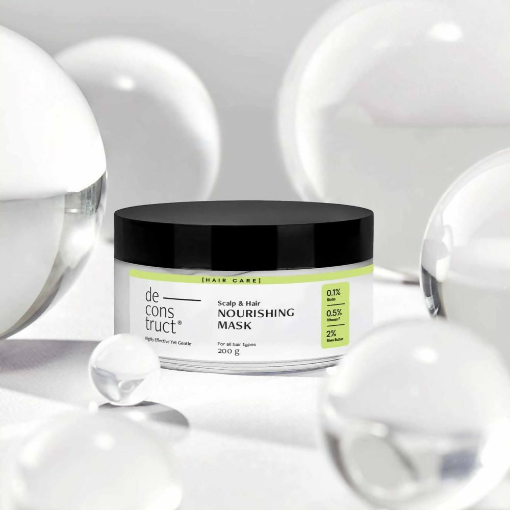 Deconstruct Scalp & Hair Nourishing Mask For Dry & Frizzy Hair, Deep Nourishment - Distacart
