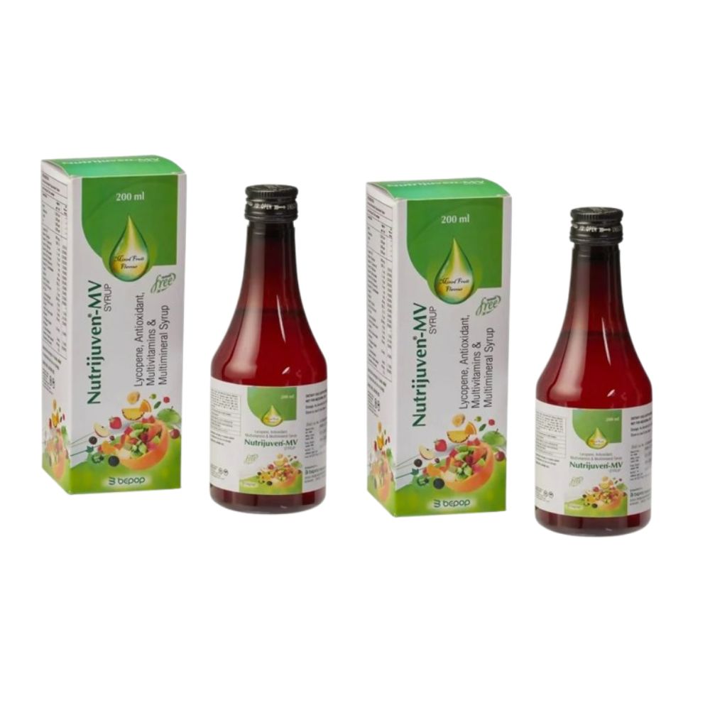 Nutrijuven - MV Syrup - Mixed Fruit Flavour - Distacart