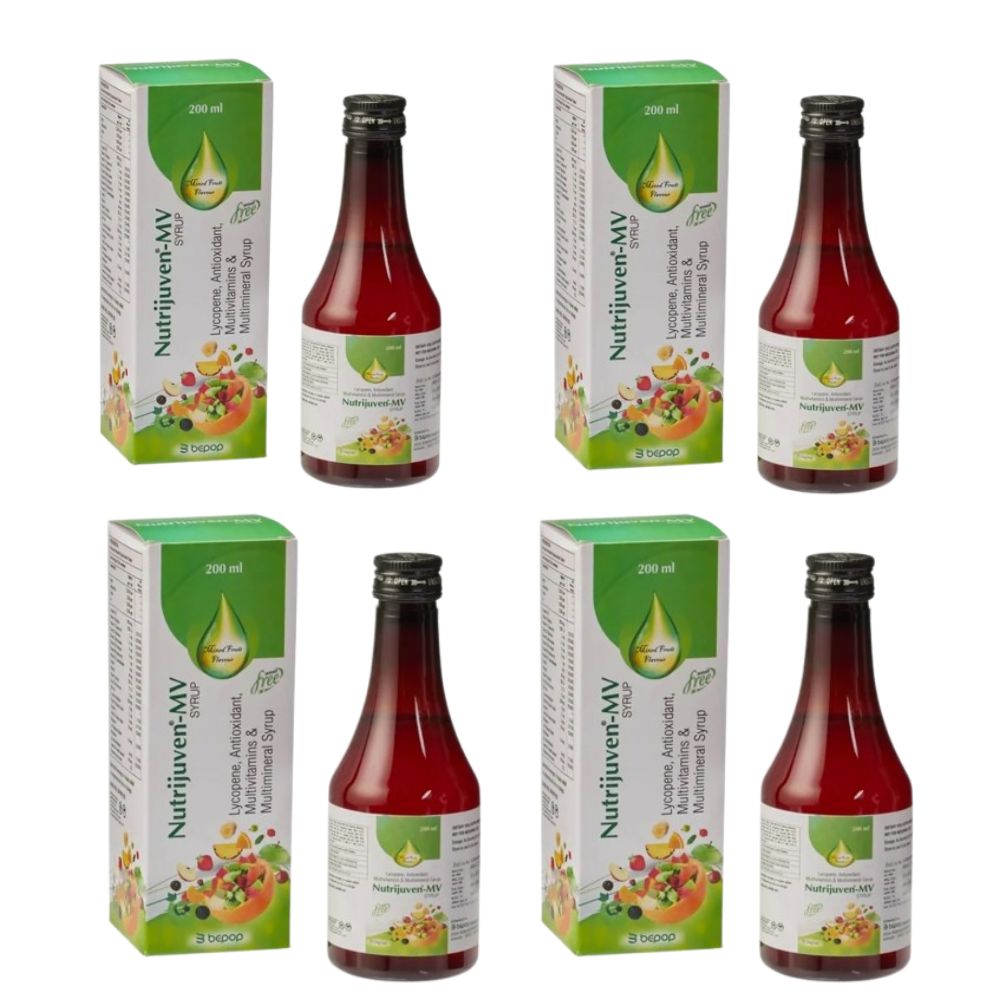 Nutrijuven - MV Syrup - Mixed Fruit Flavour - Distacart