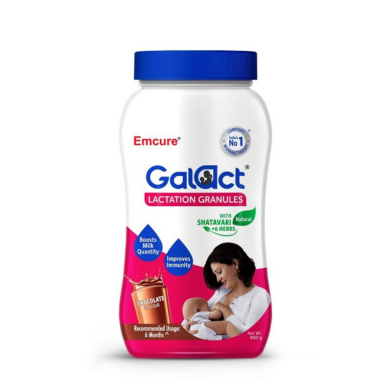 Galact Granules Lactation Granules - Chocolate Flavor With Shatavari - Distacart