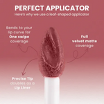 Thumbnail for NY Bae Velvet Mousse Liquid Lipstick - Brown Girl Brown 10 - Distacart