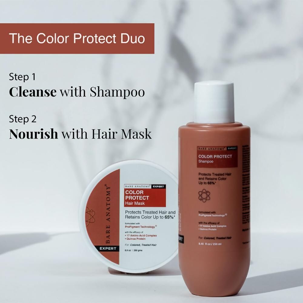 Bare Anatomy Expert Color Protect Hair Mask & Shampoo - Distacart