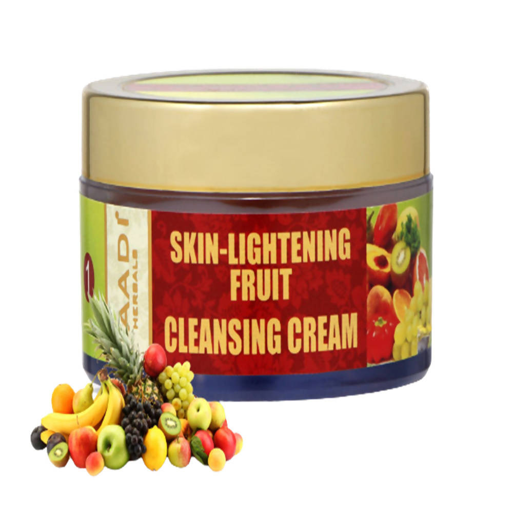 Vaadi Herbals Skin-Lightening Fruit Cleansing Cream - Limited Time Offer - Distacart