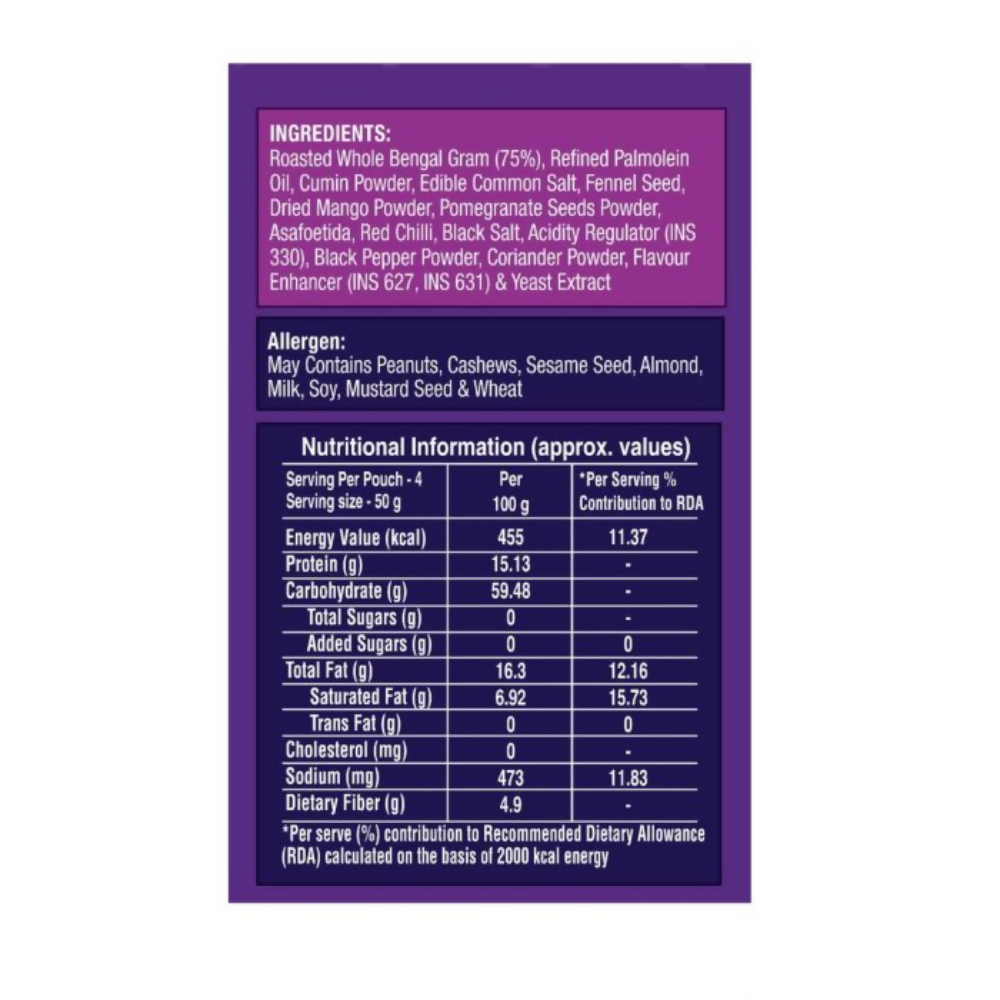 Haldiram's Roasted Chana - Distacart