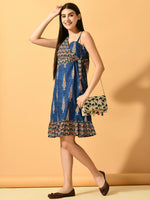 Thumbnail for Myshka Women's Multi Empire Party Dress - Distacart