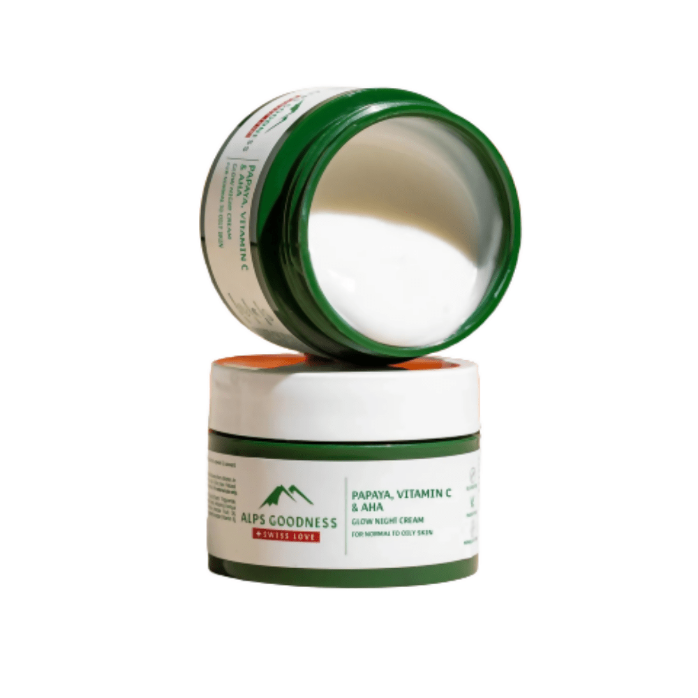 Alps Goodness Papaya, Vitamin C and AHAs Glow Night Cream - Distacart