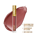 Thumbnail for Lakme Be-jewel Shimmer Lip Liquid - Nude Sparkle