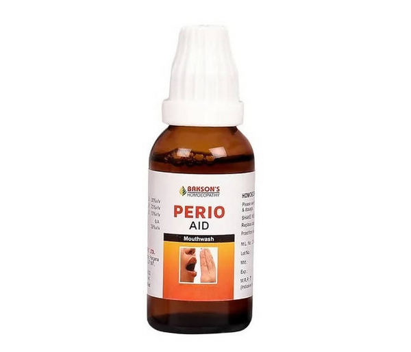 Bakson's Homeopathy Perio Aid Mouth Wash - Distacart