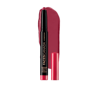 Faces Canada Ultime Pro HD Intense Matte Lips + Primer - Bold Wine 11 - Distacart