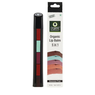 Organic Harvest Organic Lip Balm 5 in 1 - Distacart