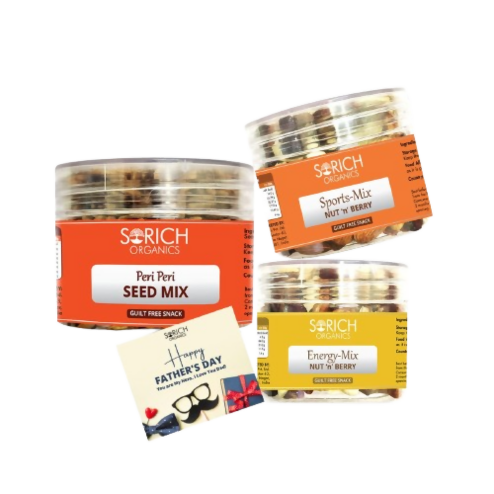 Sorich Organics Sports Mix, Energy Mix & Peri Peri seeds mix - Distacart
