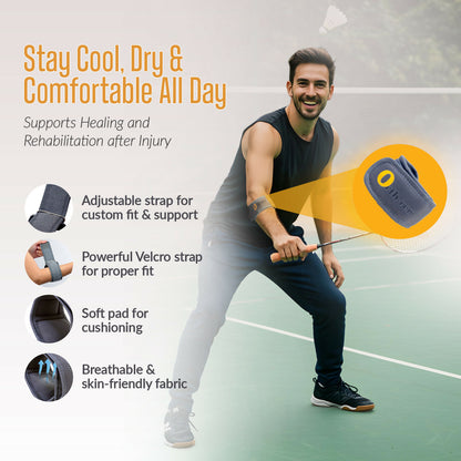 Orth-rem Tennis Elbow Support Brace Strap For Men & Women - Distacart