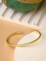 Thumbnail for NVR Women Gold-Plated Western Cuff Bracelet - Distacart