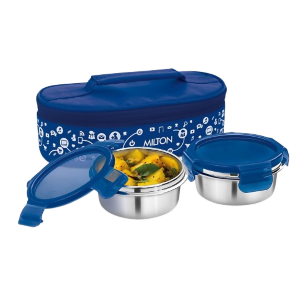 Milton Lifestyle Lunch Box with Insulated Bag - Blue - Dista